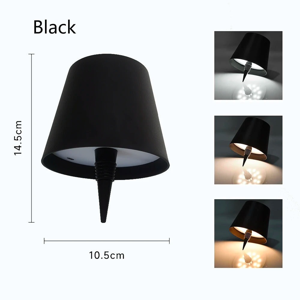 LED Wine Bottle Table Lamp