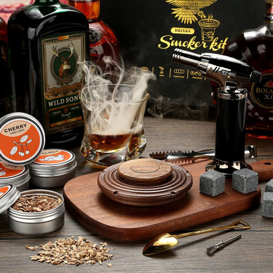 The Smokin' Barrel Whiskey Smoker