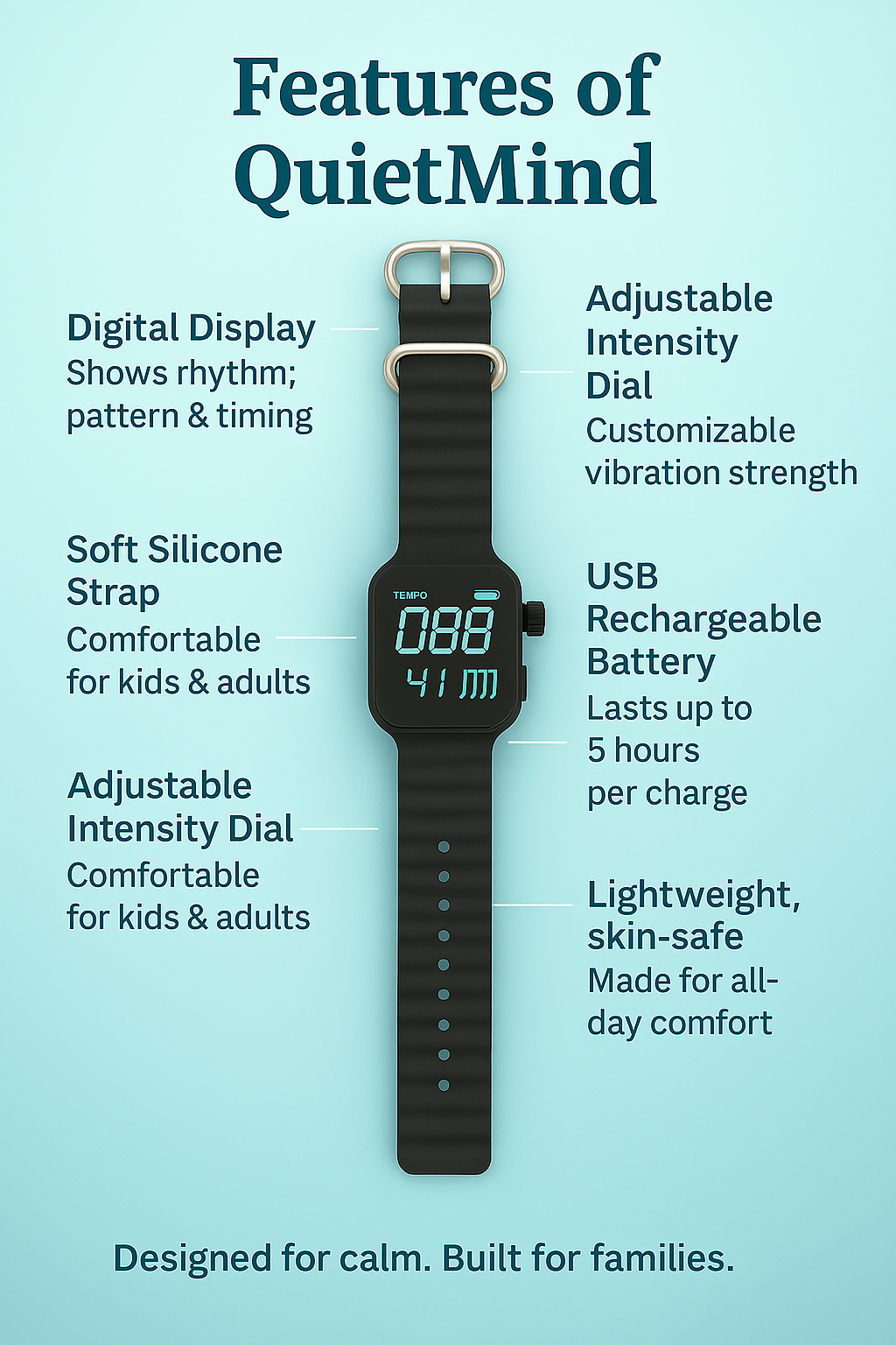 QuietMind® — The Calming Wearable