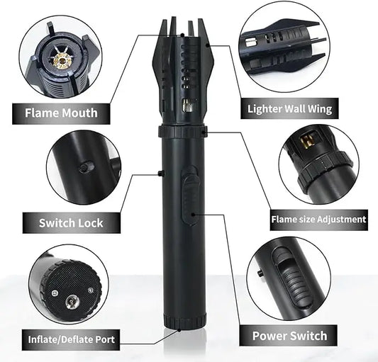 Flame Throwing Light Saber
