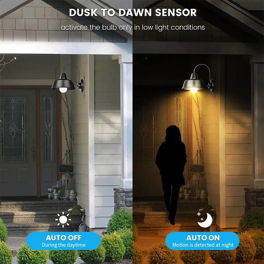 Outdoor Motion Sensor Light Bulb 20W/22V